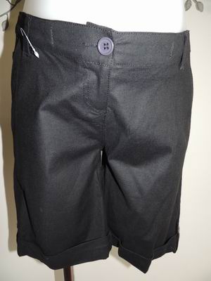 NEW Black Cuffed Linen Maternity Shorts – MaternityBoutique.com.au